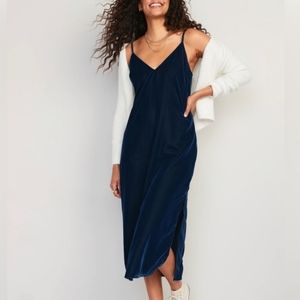 NEW! Old Navy Velvet Slip Dress